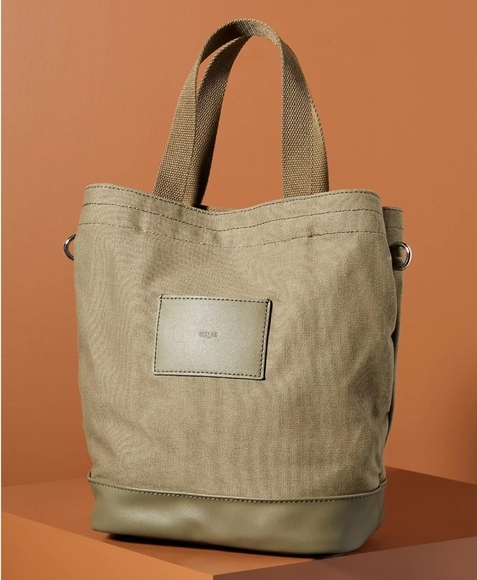 Anthropologie Handbags - Raven Monochromatic Tote Bag in olive green